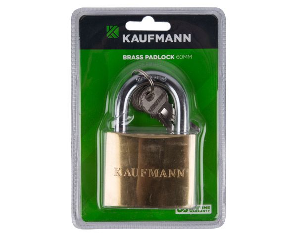 Kaufmann - 30mm Lock Brass