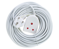 Electricmate 10A 20m Extension Lead - White