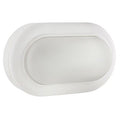 Oval Bulkhead 170mm White LED 8W