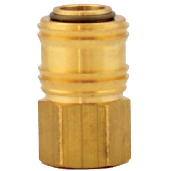 Gav Quick Coupler Brass 1/4'F