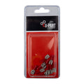 U-Part Push On Female Terminals - 6.3mm Red