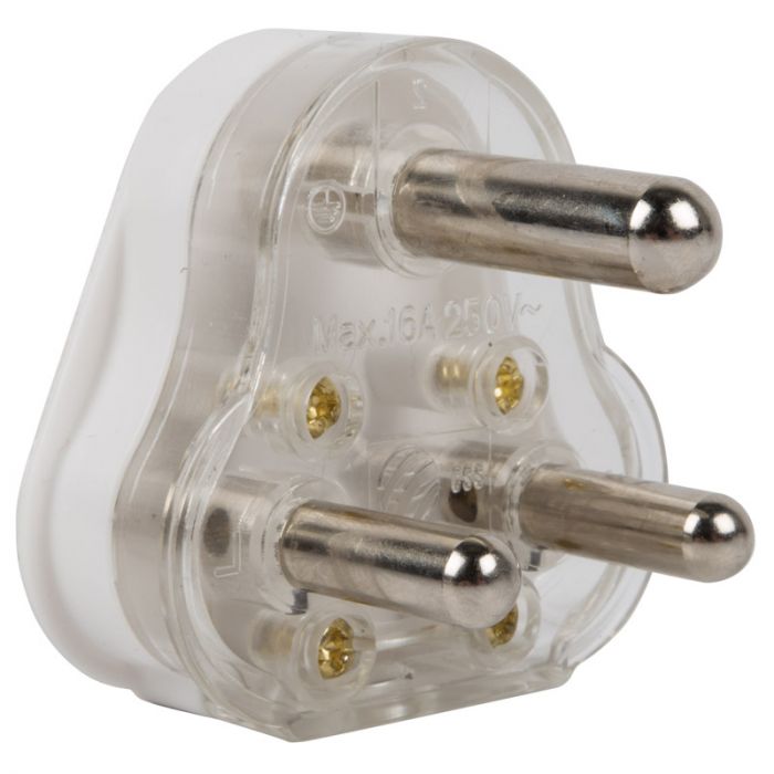 Nexus - Plugtop Pvc 16A White 5Pack Pp