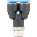 Aircraft Pu Hose Fitting Y Joint 12mm-1/2 M