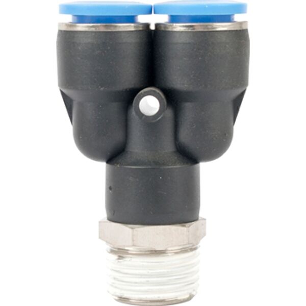 Aircraft Pu Hose Fitting Y Joint 12mm-1/2 M
