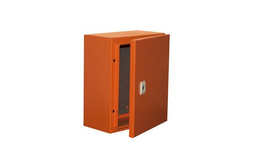 Enclosure Mild Steel 300x250x150mm IP65 Orange