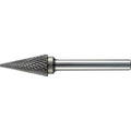 Alpen TC Rotary Burr 12mm Conical Pointed Nose for Hard Metals