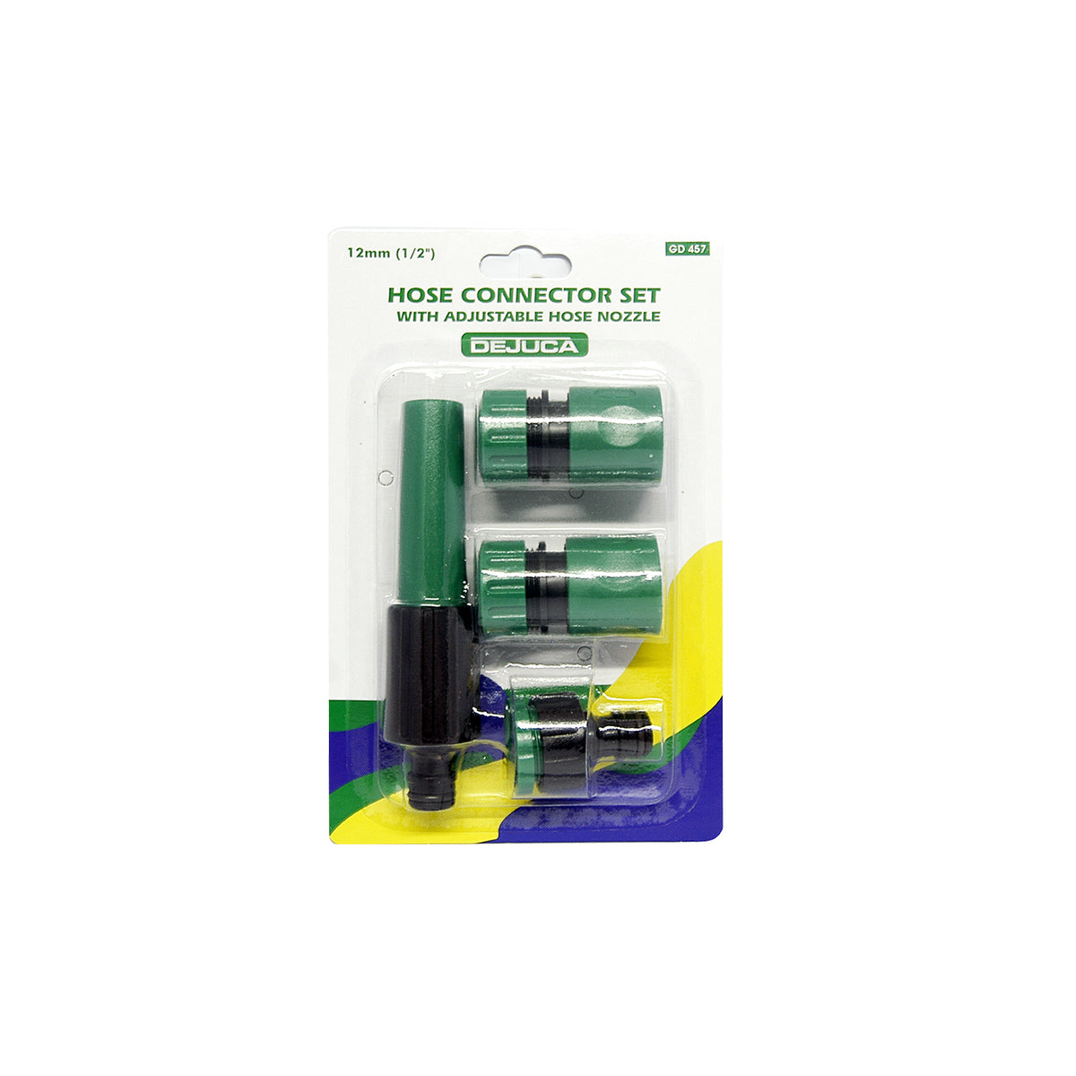 Dejuca - 5 Piece - Adjustable PVC Hose Connector Set