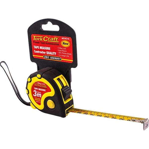 Tork Craft - Measuring Tape - Multi Lock - 3m x 16mm