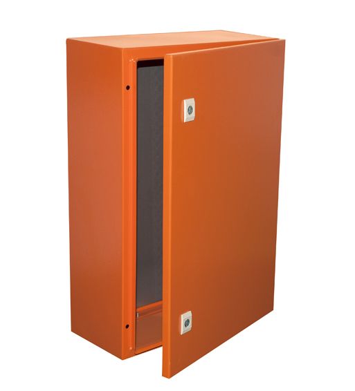 Enclosure Mild Steel 600x400x200mm IP65 Orange