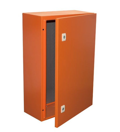 Enclosure Mild Steel 600x400x200mm IP65 Orange