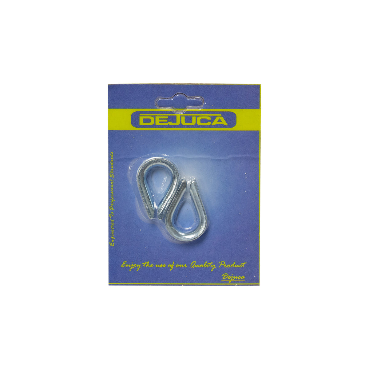 Dejuca - Thimble - Zink Plated - 6mm - 2/pkt