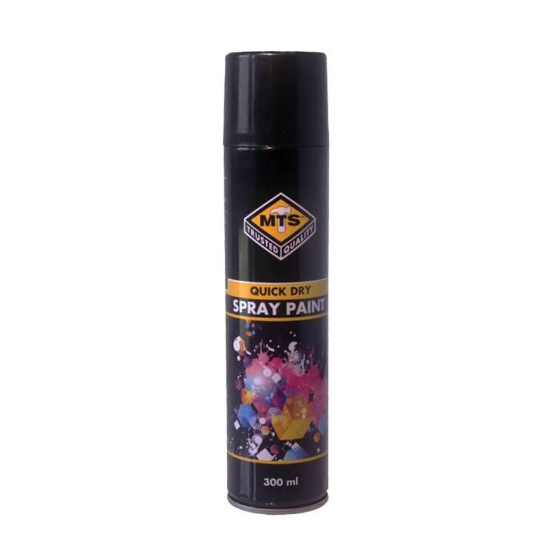 Paint Spray Engine Enamel Black 300Ml