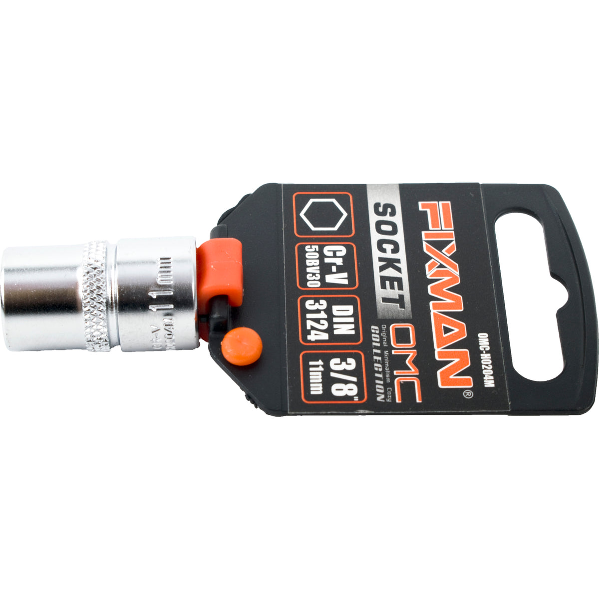 Fixman - Hex Socket - 3/8 Inch Drive - 11mm