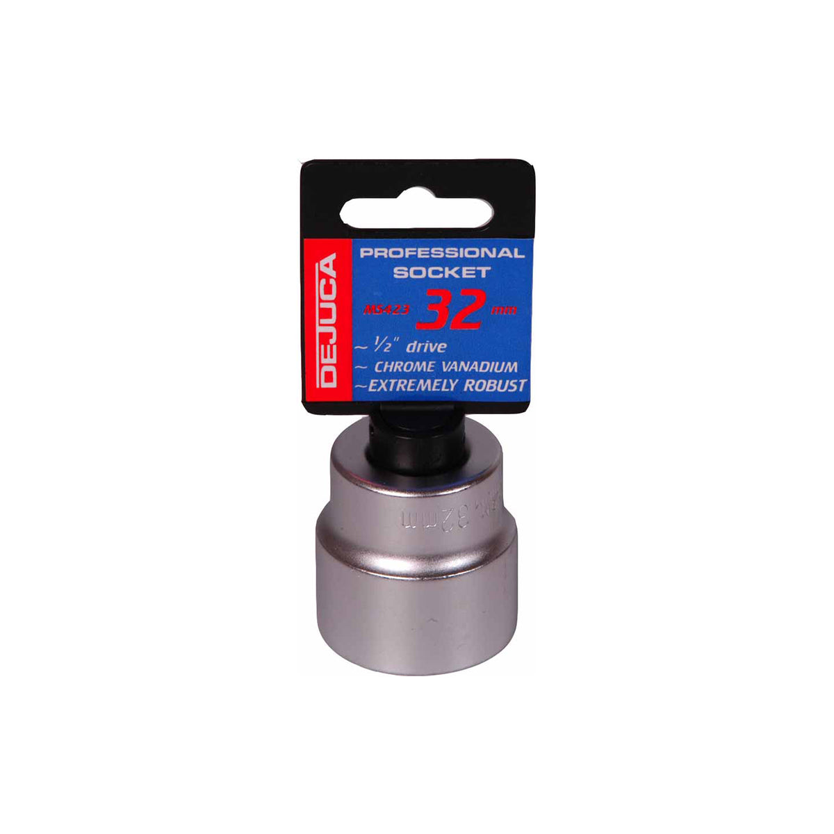 Dejuca - Socket - Cv - Fd - 1/2 Inch drive - 6pt - 32mm