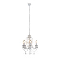 Cleo - 5 Lights - Chandelier - 420mm - White