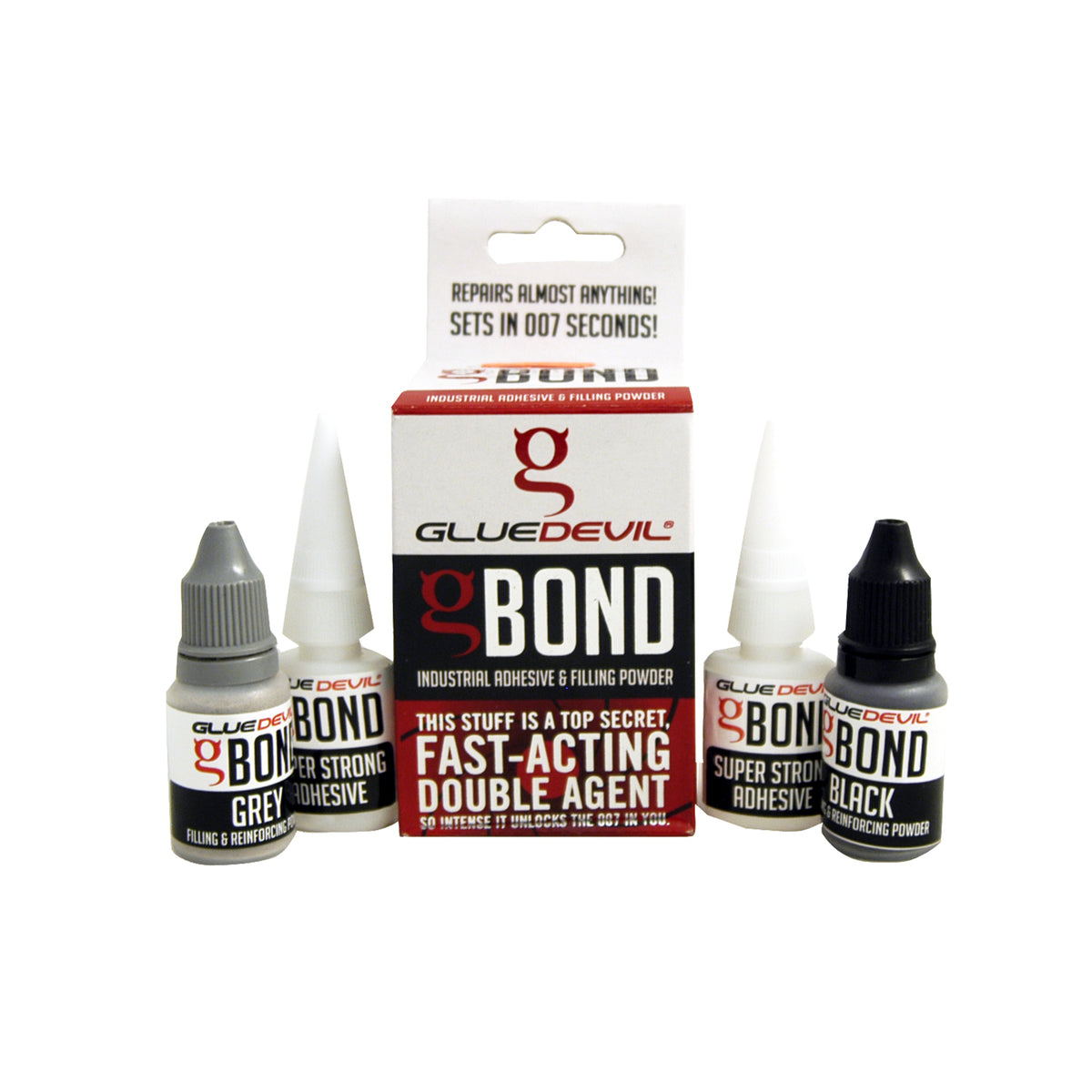Glue Devil - Repair Kit - Super Glue and Filling