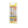 ALPEN - Multicut Drill Bit Set 3 Piece Hex Shank 5 6 8mm