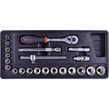 Fixman 22- Piece 3/8' Dr.Sockets & Accessories