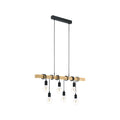 Eurolux - Townshend Pendant 6LT Black