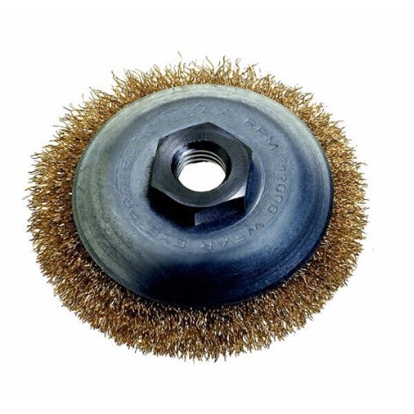 PG Mini Con. Wire Wheel Brush 120