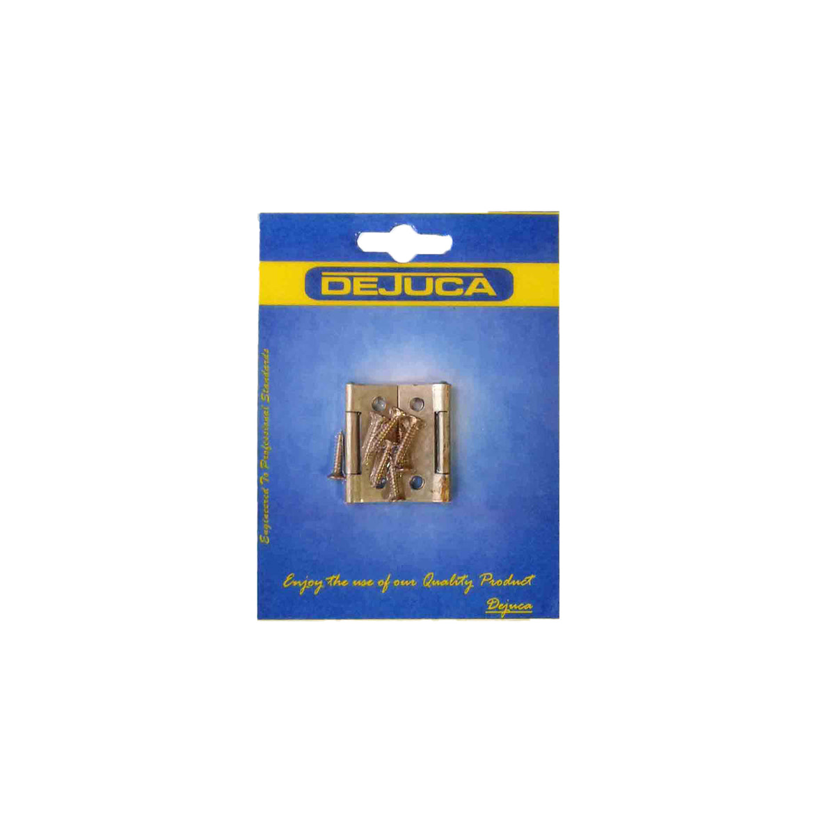 Dejuca - Butt Hinge - Bp - 25mm - 1pair/Card