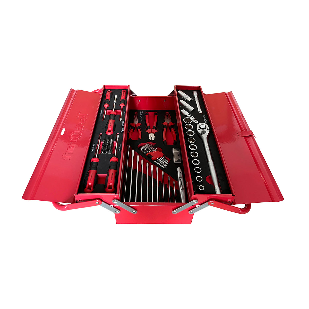 Cantilever Tool Box Compact Box 71Pc 3 Tray 365 X 255 X 265Mm 1/2'