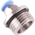 Aircraft Pu Fitting Str. Stud W/O-Ring 6mm-1/2' M