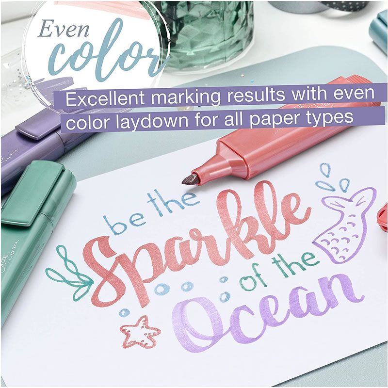 Art+craft glitter highlighter 3pc