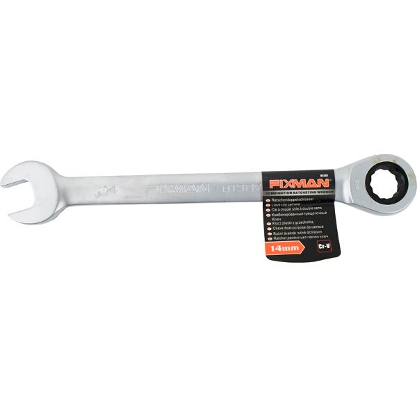 Fixman Combination Ratcheting Wrench 14mm