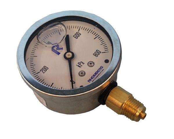Glycerine Pressure Gauge - 0-8000KPA