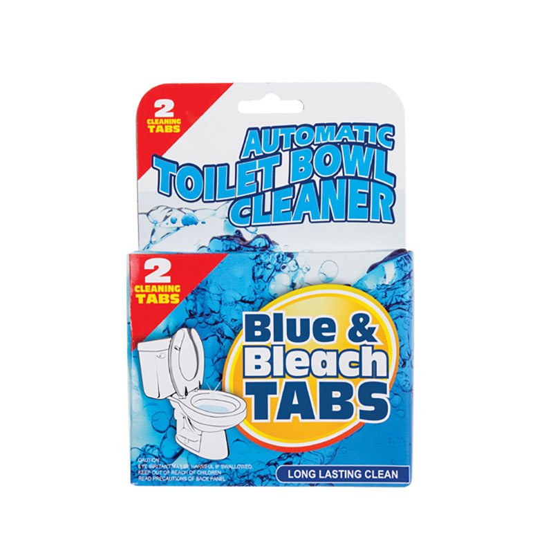 Toilet Freshener - Cistern Block - Blue & Bleach - 50g - Pack of 2