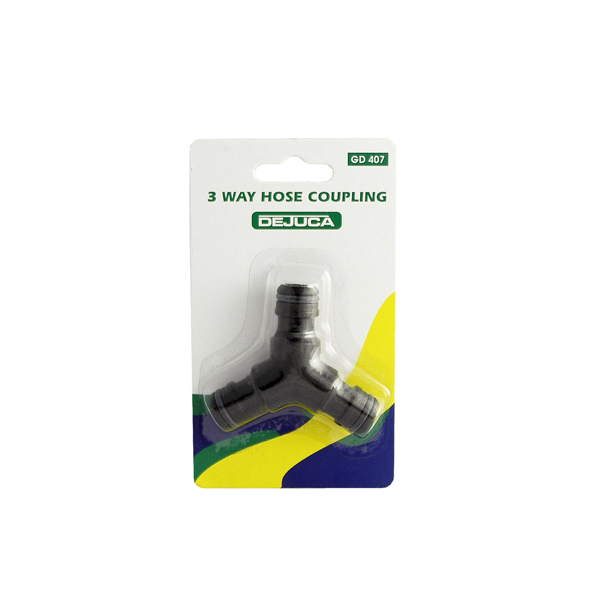 Dejuca - 3 Way Hose Coupling - PVC