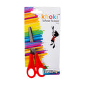 School Scissors - Stainless Steel - Red - 13cm
