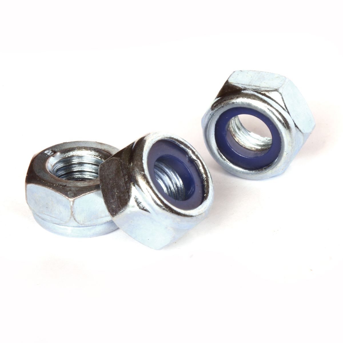 Ifasten Nut Nyloc ZP M10 - 10 pack