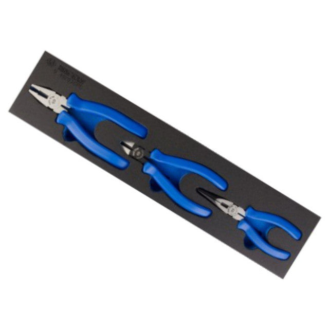 King Tony - Pliers Set Comb Side/C And Long/N Epe Foam