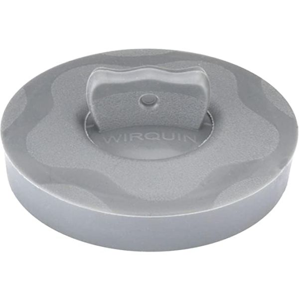 Wirquin Universal Sink / Basin Plug - Grey