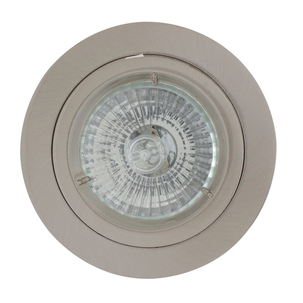 Straight Twist - Downlight - 80mm - Satin Chrome - 6 Pack