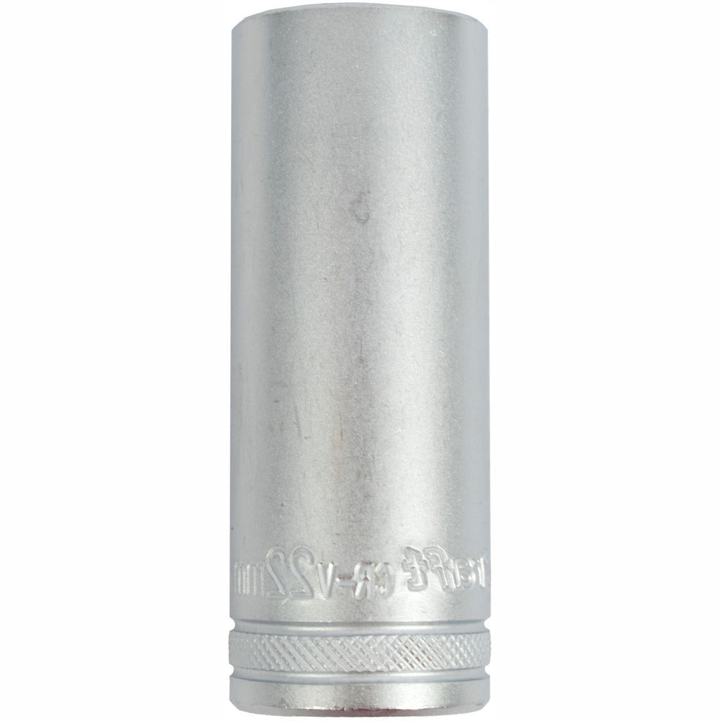 Tork Craft Socket 22Mm 1/2' Dr Deep Socket Crv 12 Point