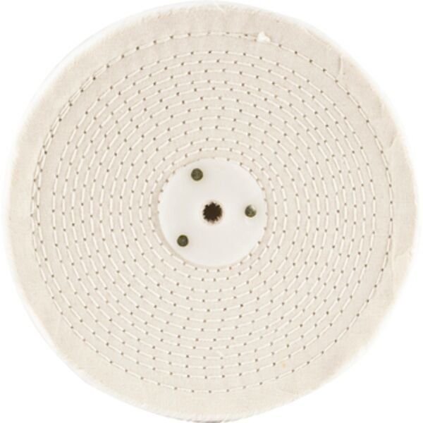 Tork Craft White Buff/Mop 200mm x 3 Section x 30 mm Thick 1/2' Hole