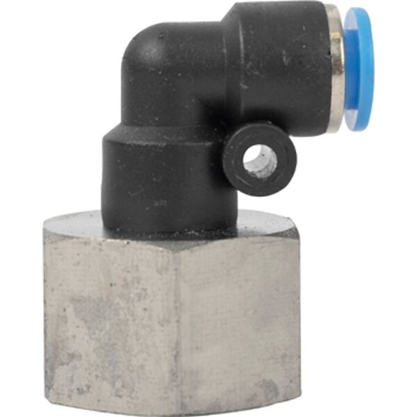 Aircraft Pu Hose Fitting Elbow 6mm-1/2 F