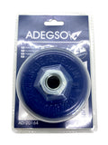 Adegso - 4' 100mm wire cup brush for grinders