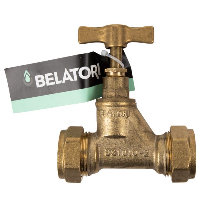 Tap Stop Brass Cxc Belatori 15X15mm