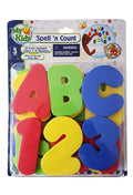 Cooey - Baby Bath - Party Accessories - Letters & Numbers - 36 Pieces