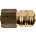 Brass Female Quick Coupler 1/2'F