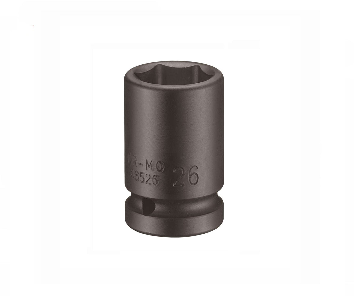 Force - 1' Dr 6Pt Flank Impact Socket 33mm