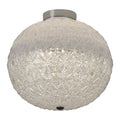 Hiku LED ceiling light 300mm Chrome
