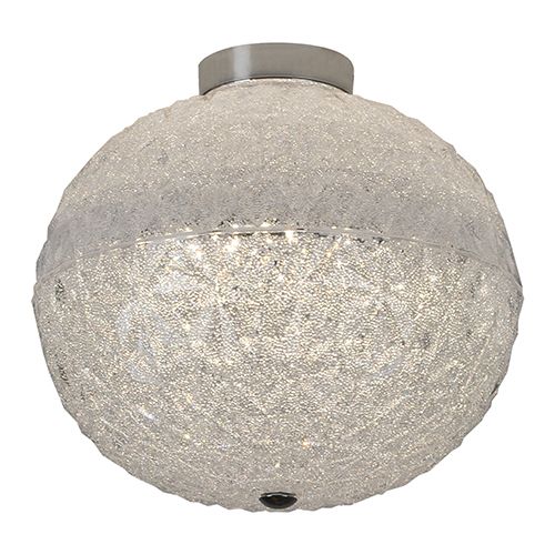 Hiku LED ceiling light 300mm Chrome