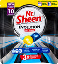 Mr Sheen Dishwasher Evolution Capsules 10 Units Dishwashing Detergent