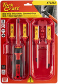 Tork Craft Screwdriver Set Vde Insulated Storage Box Combination