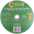D-Tech Cutting Disc Industrial 230 X 1.8 X 22.2 Mm Metal Cutter